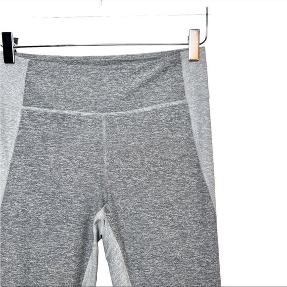 Outdoor voices grey color block high rise leggings small - Picture 2 of 8